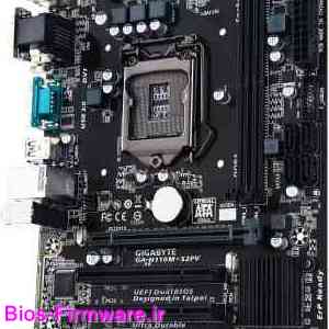 دانلود فایل آپدیت بایوس ، فریمور مادربرد گیگابایت Gigabyte GA-H110M-S2PV rev.1.0 Bios firmware